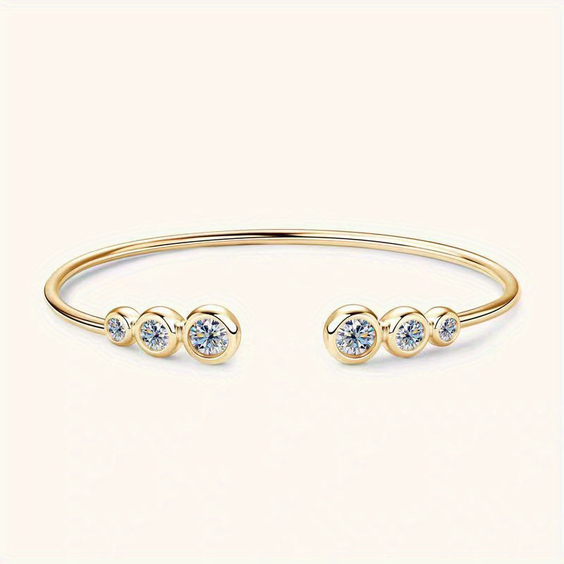 Morganita Elegancia: Pulsera de plata de ley 925