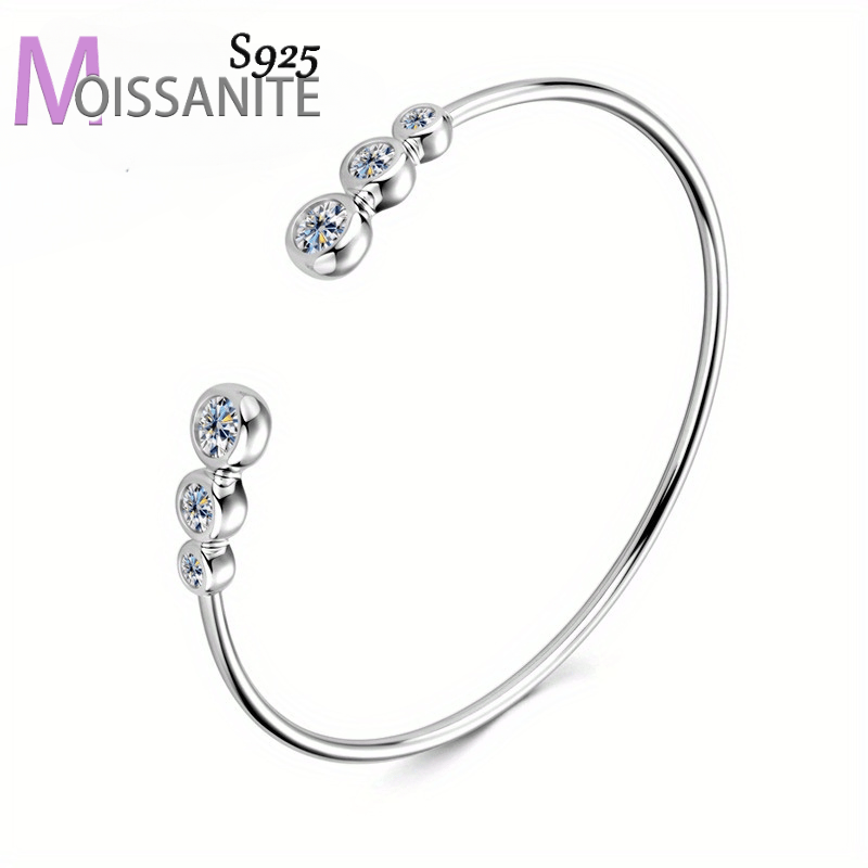 Morganita Elegancia: Pulsera de plata de ley 925