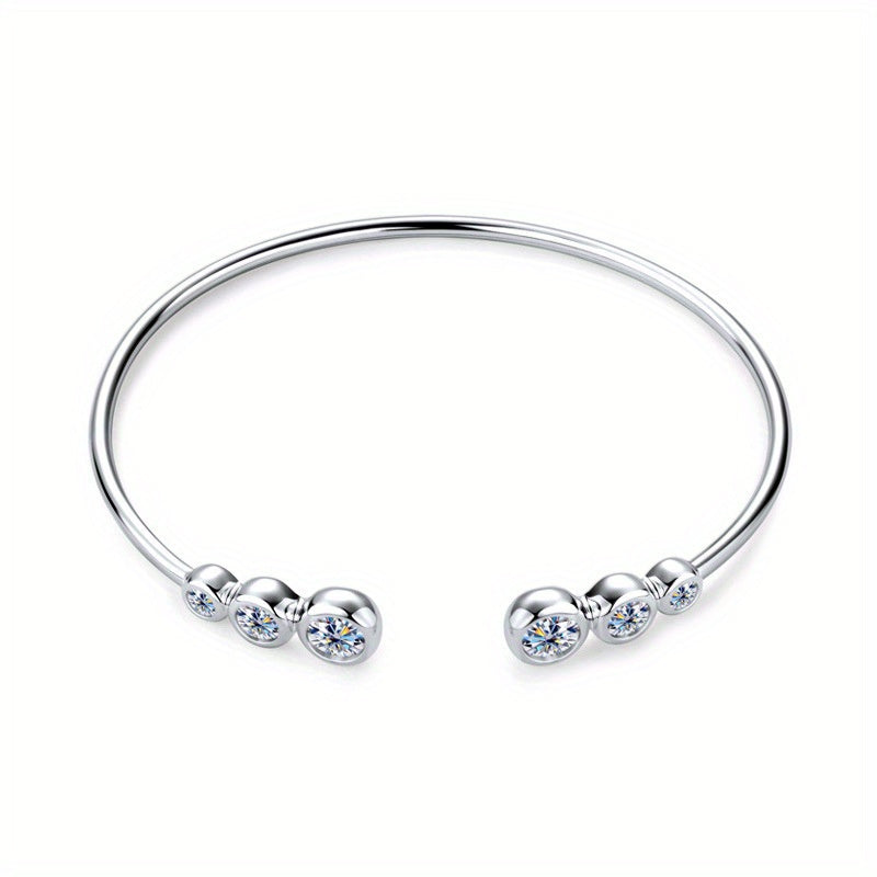 Morganite Elegance Bracelet – 925 Sterling Silver