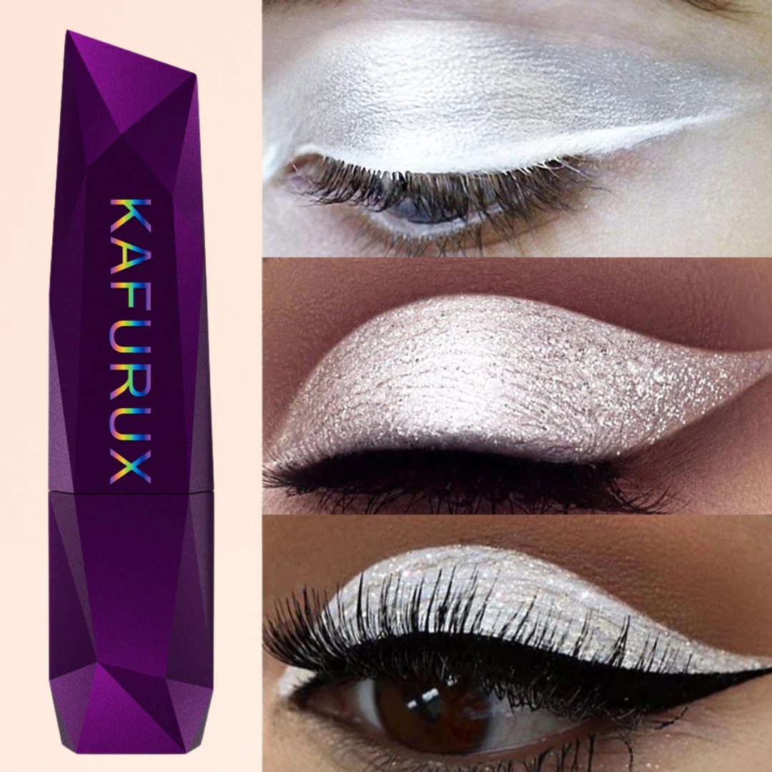 1pc KAFURUX Highlighter Eye Shadow Pen – Waterproof Natural Contour Glitter Eyeshadow Stick (3 Shade Variants)