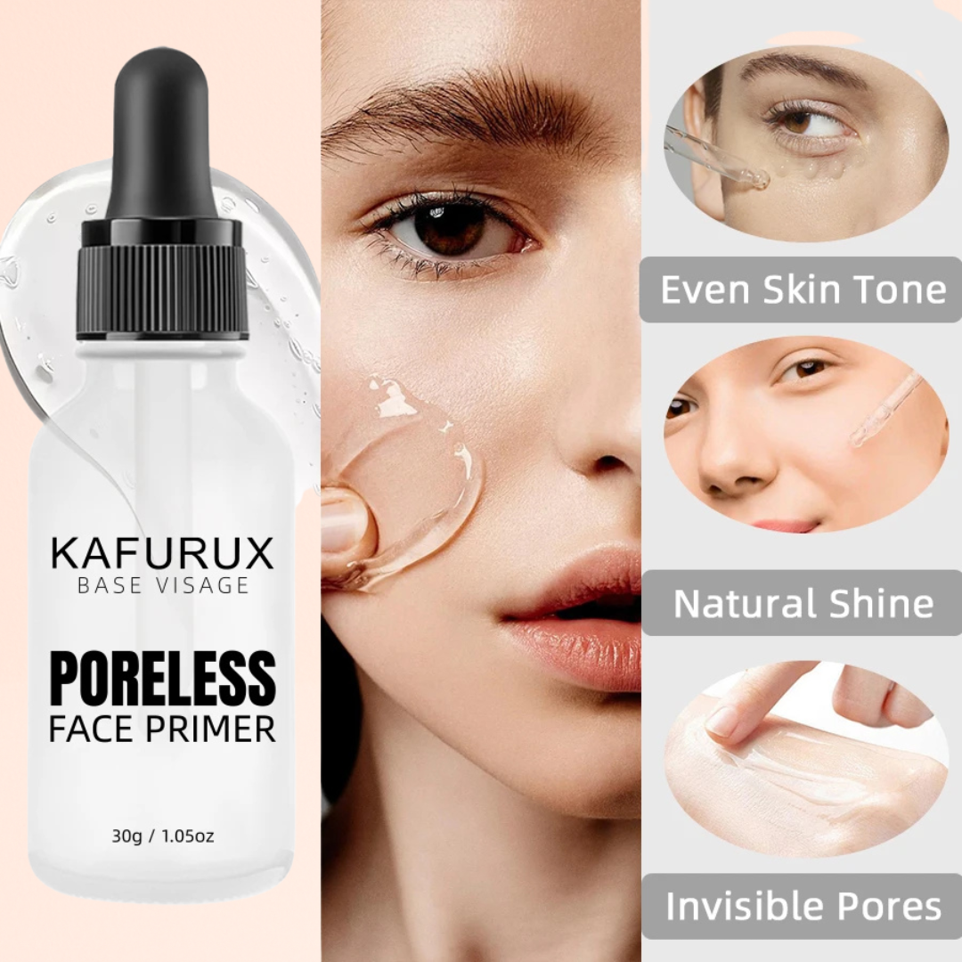 KAFURUX Professional Jelly Transparent Moisturizing Primer Lotion – Long‑Lasting Smooth Makeup Base