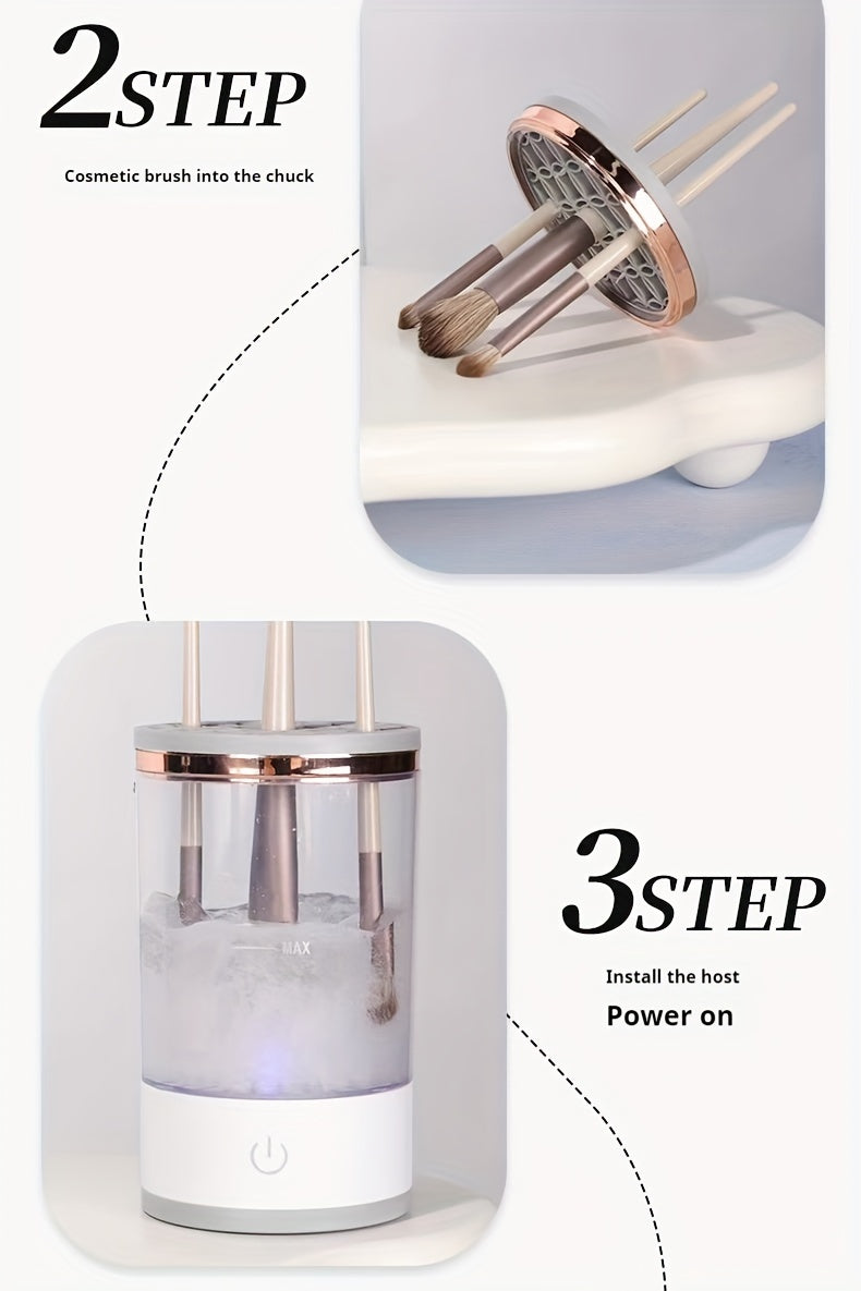 Portable USB Makeup Brush Cleaner