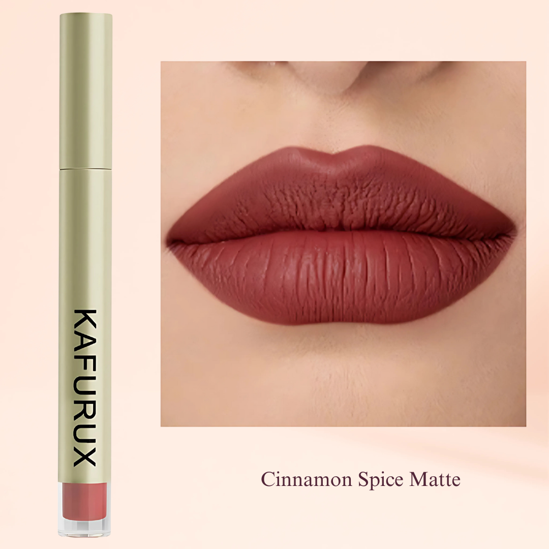 20 colors sexy long lasting velvet matte lip gloss liquid lipstick lip makeup red pink brown nonstick cup waterproof lip glaze