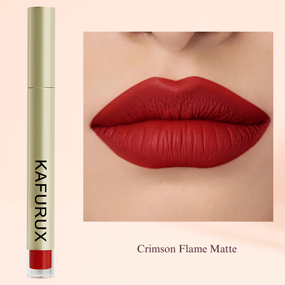 20 colors sexy long lasting velvet matte lip gloss liquid lipstick lip makeup red pink brown nonstick cup waterproof lip glaze