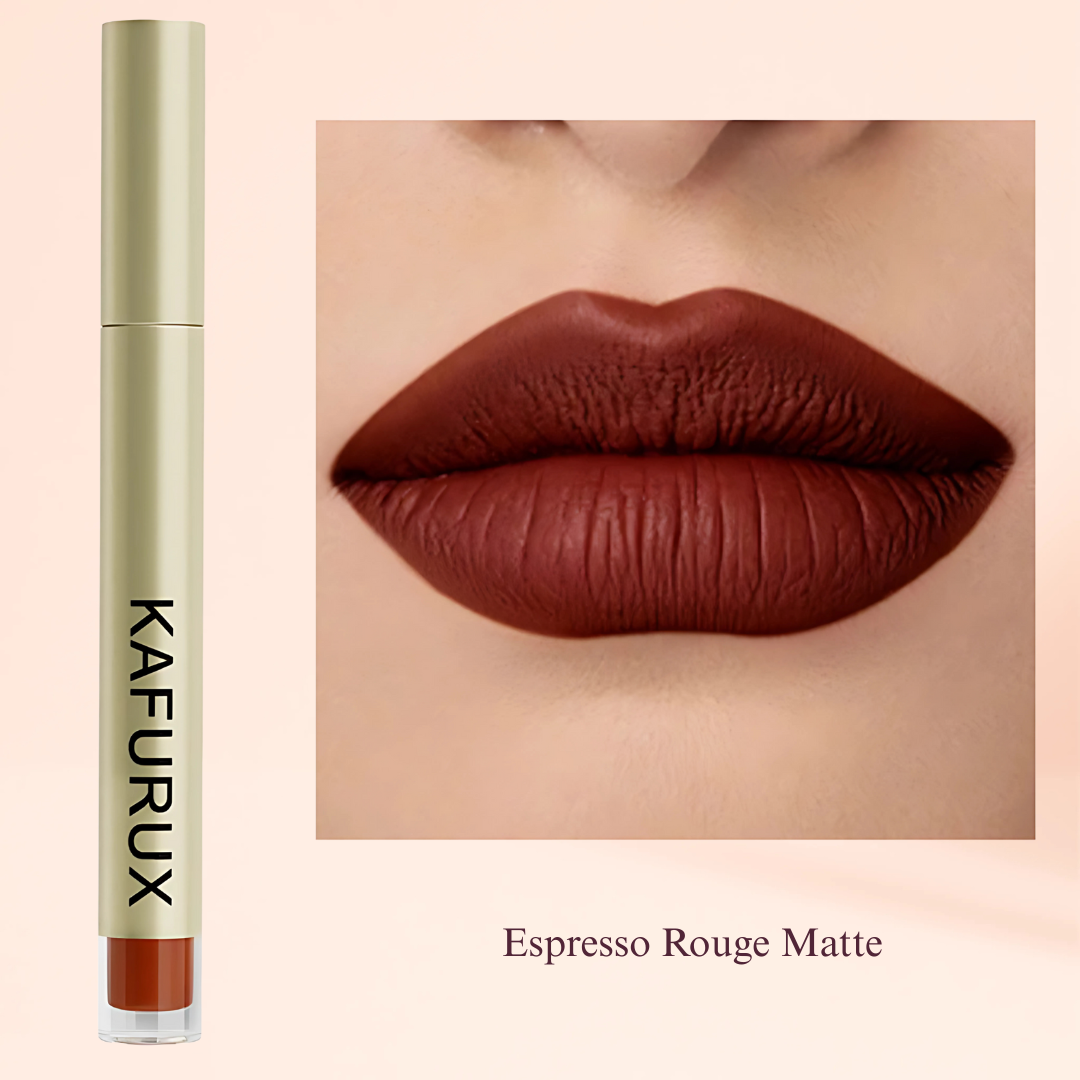 20 colors sexy long lasting velvet matte lip gloss liquid lipstick lip makeup red pink brown nonstick cup waterproof lip glaze