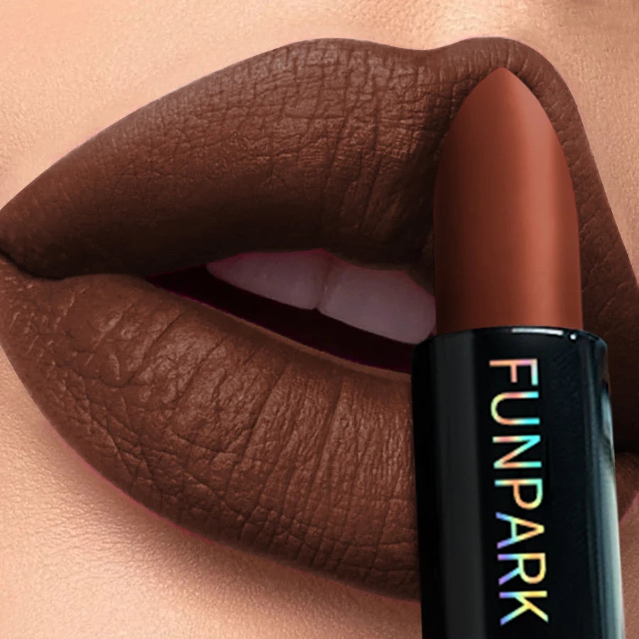 25-Color Matte Lipstick Waterproof Long Lasting Velvet Finish Lip Tint Smooth Matte Lip Color Smudge-proof Lip Liner Lip Makeup