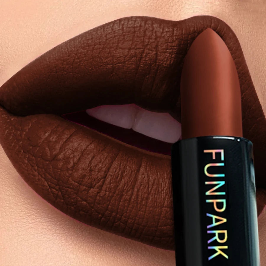 25-Color Matte Lipstick Waterproof Long Lasting Velvet Finish Lip Tint Smooth Matte Lip Color Smudge-proof Lip Liner Lip Makeup