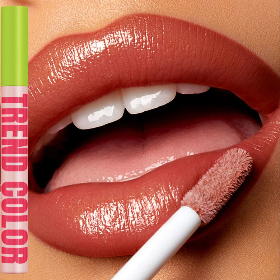 KAFURUX Sexy Red Lip Plump Serum Gloss – Volumizing Essential Oil Long‑Lasting Lip Stain