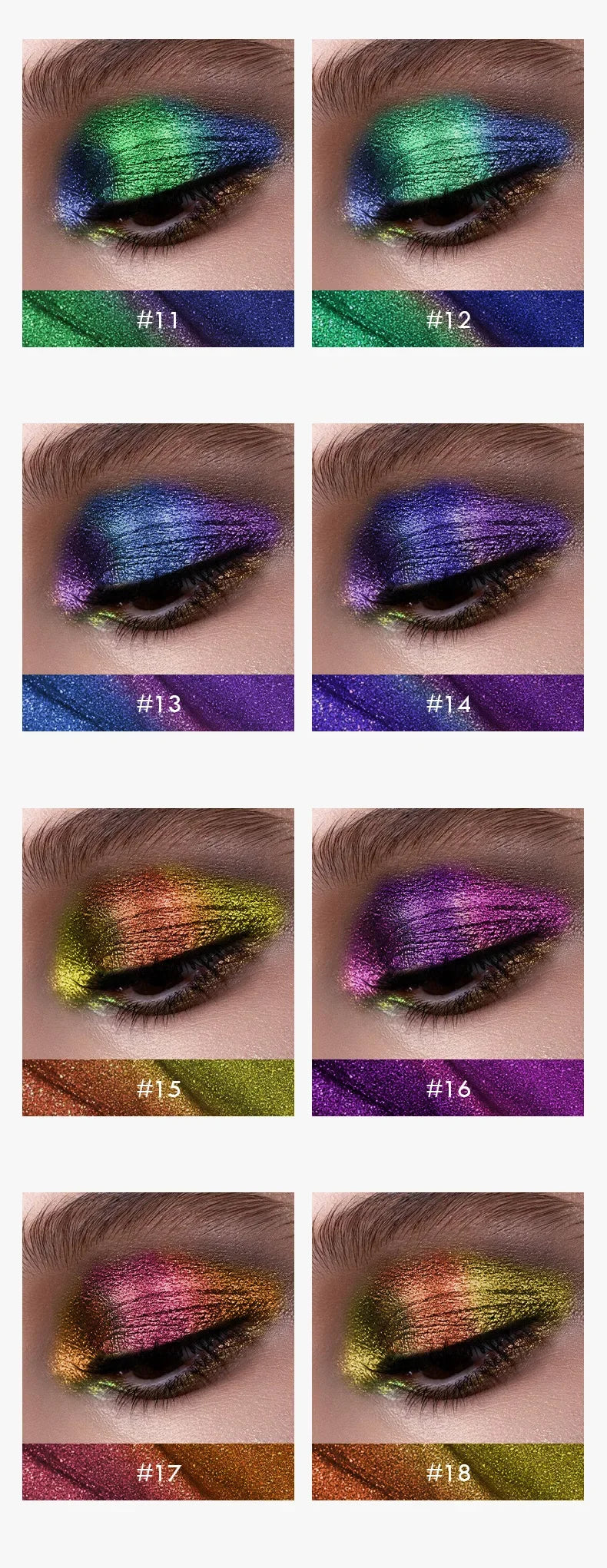 Sombra de ojos duocromática Aurora Shift