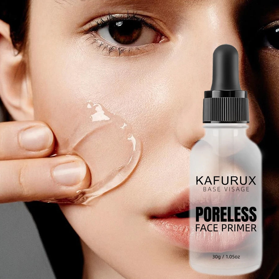 KAFURUX Professional Jelly Transparent Moisturizing Primer Lotion – Long‑Lasting Smooth Makeup Base