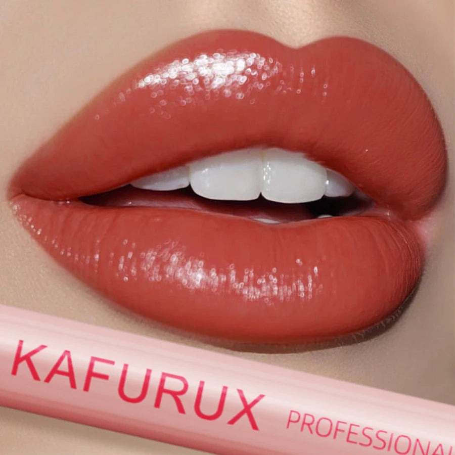 KAFURUX Sexy Red Lip Plump Serum Gloss – Volumizing Essential Oil Long‑Lasting Lip Stain