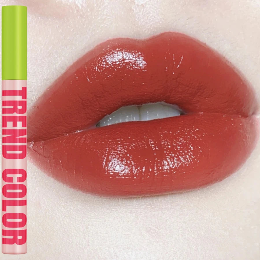 KAFURUX Sexy Red Lip Plump Serum Gloss – Volumizing Essential Oil Long‑Lasting Lip Stain