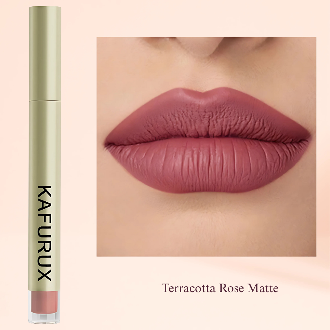 20 colors sexy long lasting velvet matte lip gloss liquid lipstick lip makeup red pink brown nonstick cup waterproof lip glaze