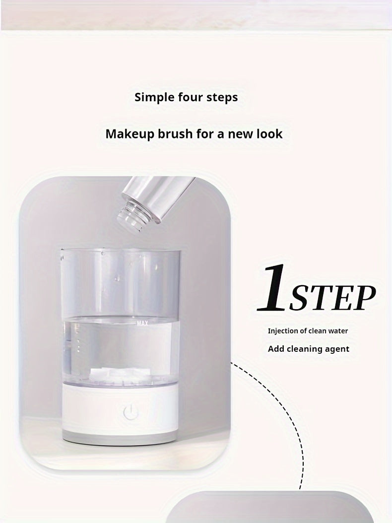 Portable USB Makeup Brush Cleaner