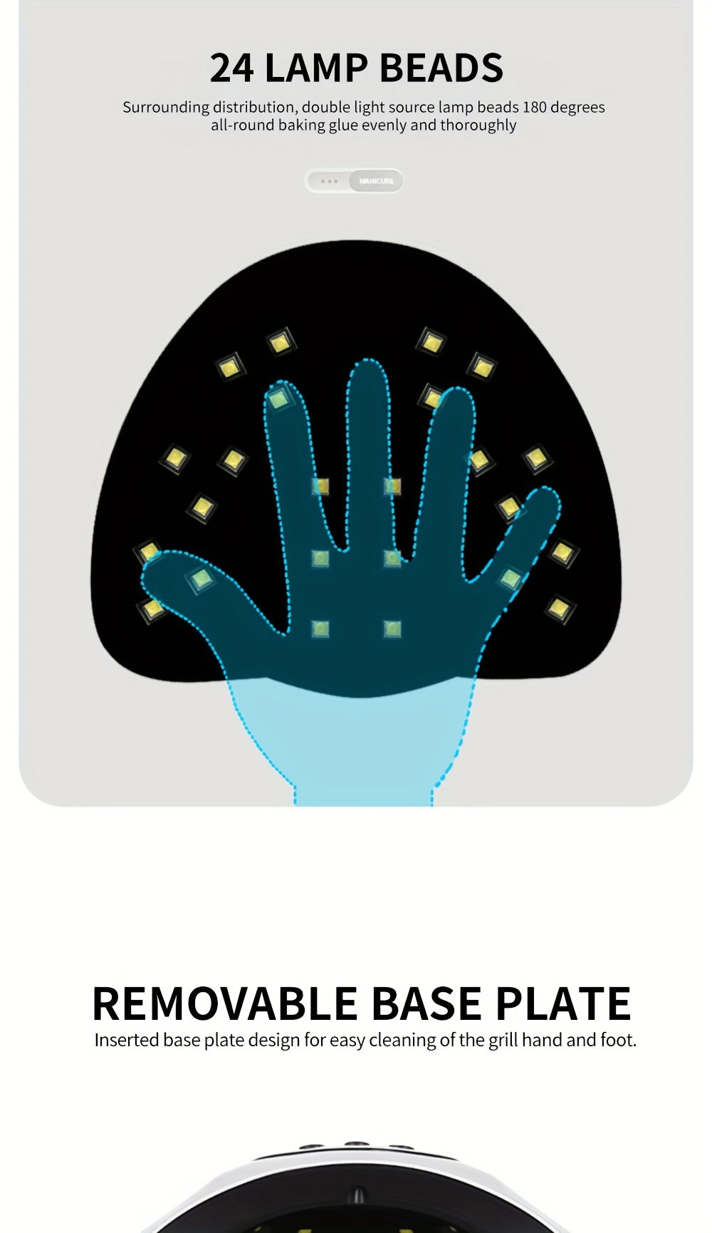 Secador de uñas UV SmartSense