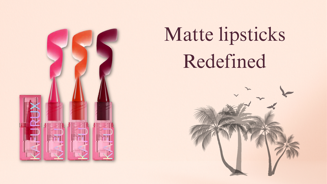 Matte lipsticks redefined: KAFURUX Waterproof Matte Lipstick Pen at La Belle Eterna