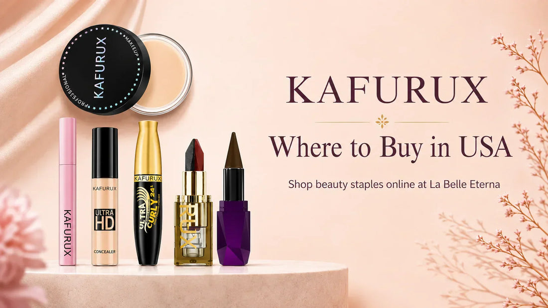 KAFURUX makeup review results showing real lip color before and after in the USA