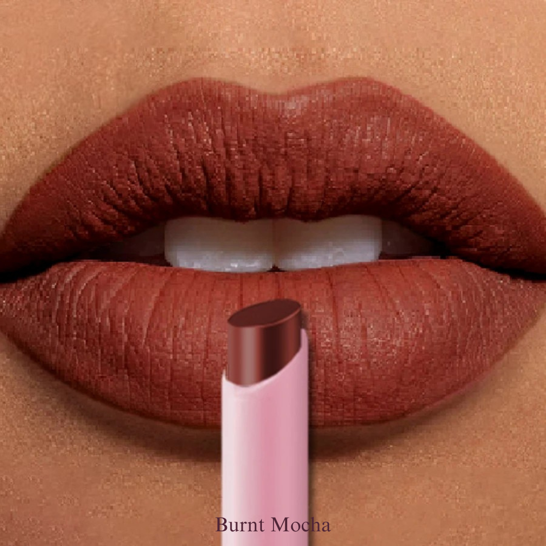 1pc KAFURUX Waterproof Matte Lip Liner Pencil – Long Lasting Nude & Brown Shades for Defined Lips (15 Color Variants)