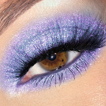 KAFUX Glitter Eyeshadow Pencil - Waterproof, Sweatproof, Monochromatic Purple Pink, Metallic Shimmer Finish for Bold Eye Makeup Looks, Makeup Essentials|Monochromatic Makeup|Creamy Texture, Eye Makeup Glitter