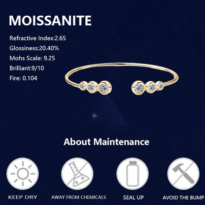 Morganita Elegancia: Pulsera de plata de ley 925