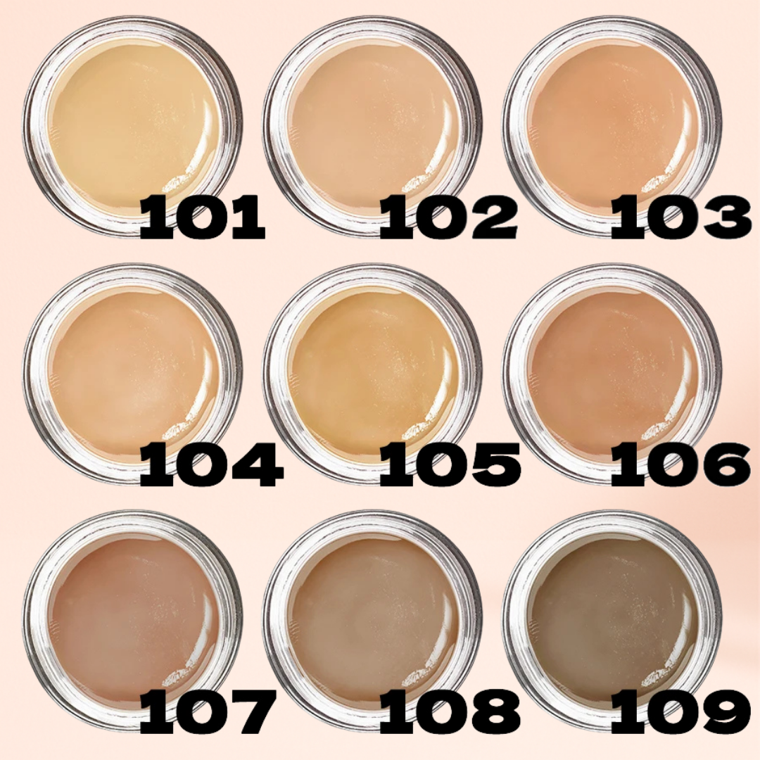 KAFURUX Waterproof Full‑Coverage Concealer for Scars – Natural Finish Foundation in 9 Skin Tone Shades (1 pc)
