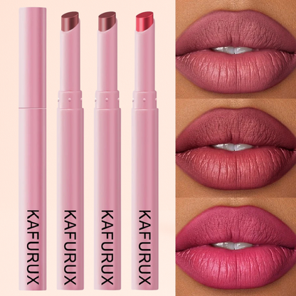 1pc KAFURUX Waterproof Matte Lip Liner Pencil – Long Lasting Nude & Brown Shades for Defined Lips (15 Color Variants)
