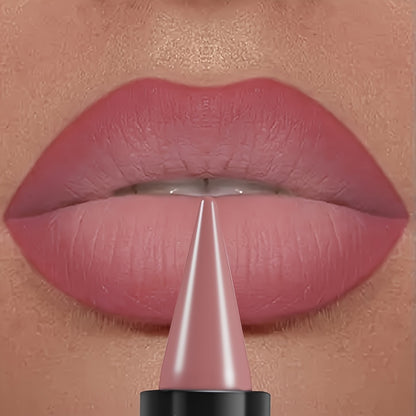 KAFURUX RUX Lipstick Pen - Natural Finish, Non-Sticky, Long-Lasting, Easy Application, Waterproof, All Skin Types, Pink Tone
