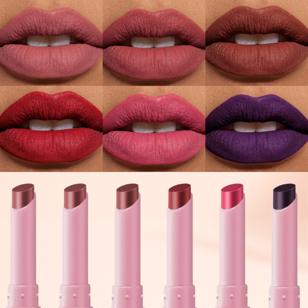 1pc KAFURUX Waterproof Matte Lip Liner Pencil – Long Lasting Nude & Brown Shades for Defined Lips (15 Color Variants)