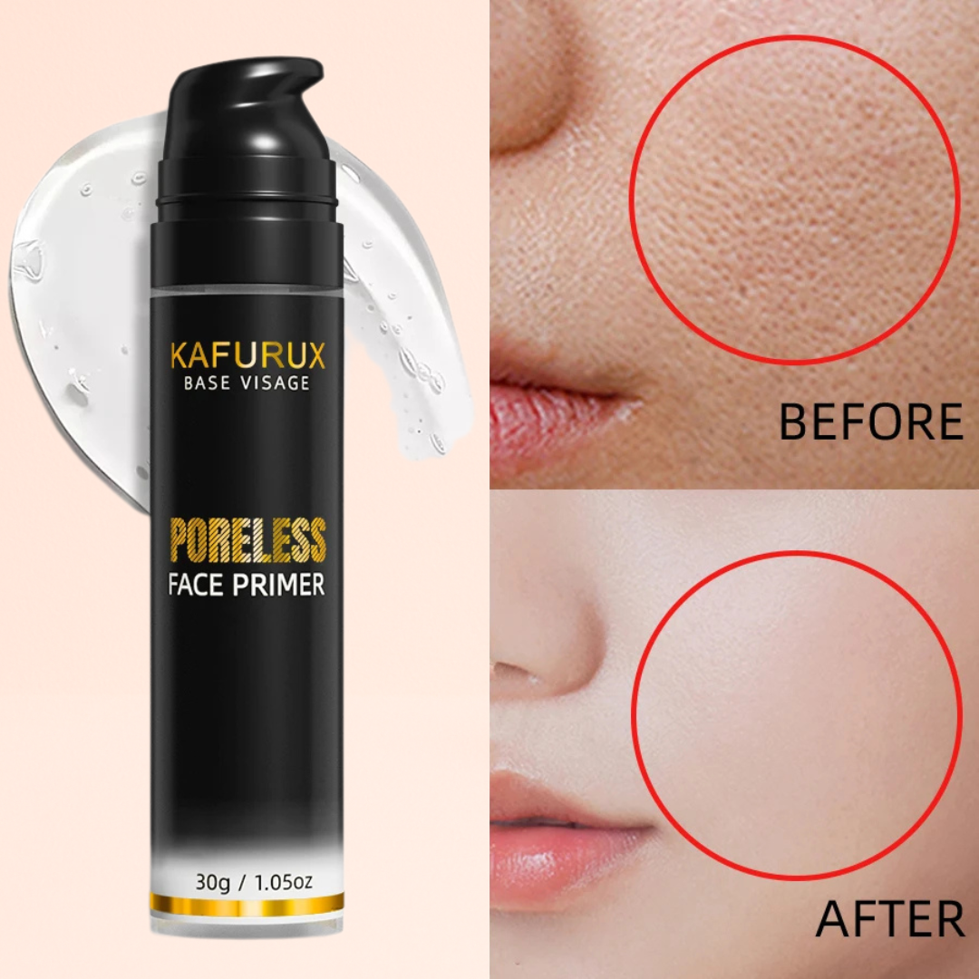 KAFURUX Transparent Gel Makeup Primer – Invisible Pore-Smoothing Moisturizing Base (1 pc)