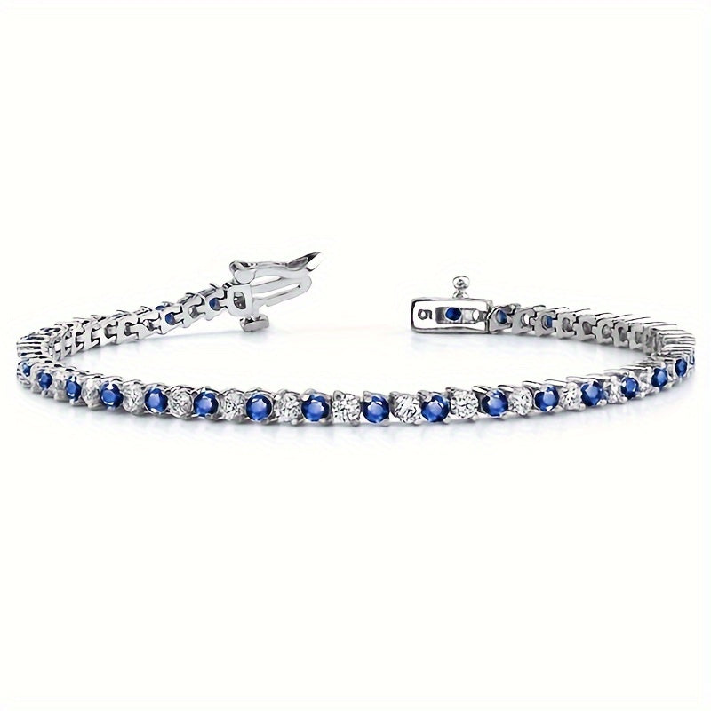 Elegancia italiana: pulsera artesanal de plata de ley 925