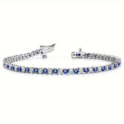 Elegancia italiana: pulsera artesanal de plata de ley 925