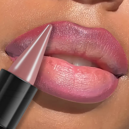 KAFURUX RUX Lipstick Pen - Natural Finish, Non-Sticky, Long-Lasting, Easy Application, Waterproof, All Skin Types, Pink Tone