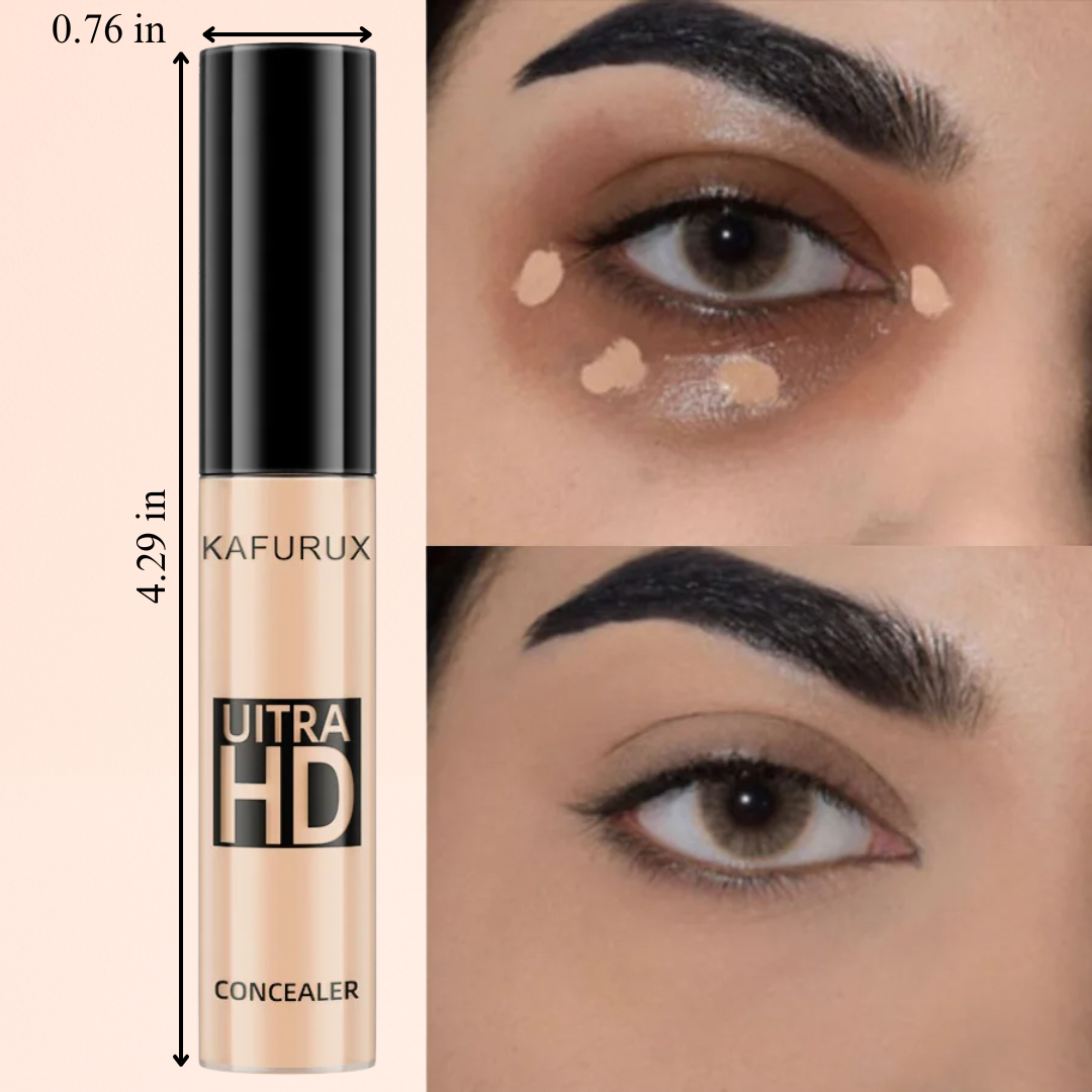 KAFURUX Matte High‑Coverage Liquid Concealer 1pc – Waterproof Oil‑Control Moisturizing Foundation (5 Shade Variants)
