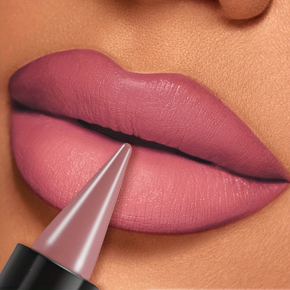 KAFURUX RUX Lipstick Pen - Natural Finish, Non-Sticky, Long-Lasting, Easy Application, Waterproof, All Skin Types, Pink Tone
