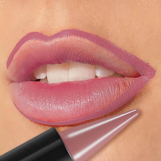 KAFURUX RUX Lipstick Pen - Natural Finish, Non-Sticky, Long-Lasting, Easy Application, Waterproof, All Skin Types, Pink Tone