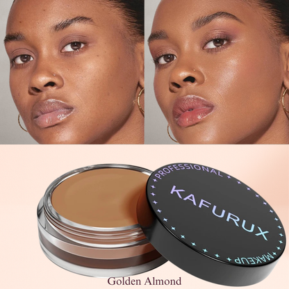 KAFURUX Waterproof Full‑Coverage Concealer for Scars – Natural Finish Foundation in 9 Skin Tone Shades (1 pc) - KAFURUX