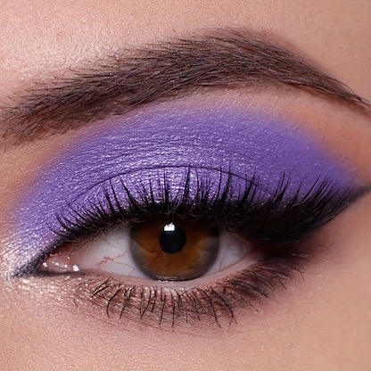 Kaifurx Sparkling Purple Eyeshadow Pencil – Non-Greasy, Pearlescent Glitter Finish, Metallic Tube with Precision Applicator for Dramatic Eye Makeup