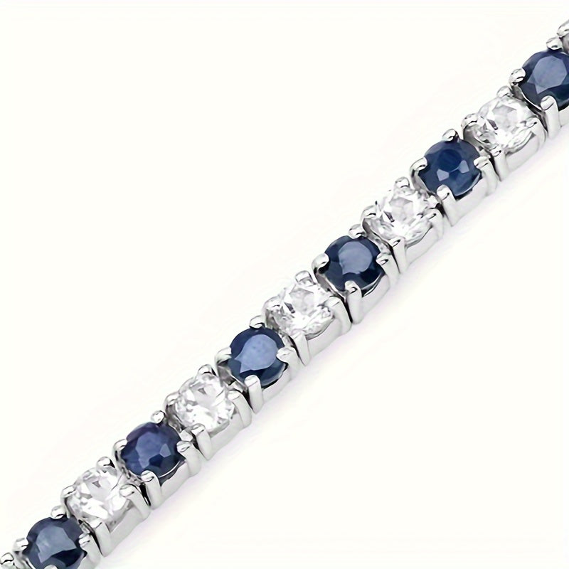 Elegancia italiana: pulsera artesanal de plata de ley 925