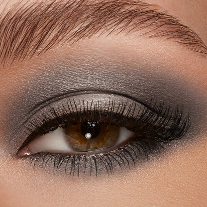 KAFUX Sparkle Grey Eyeshadow Pencil - Waterproof, Shimmer Glitter Finish, Metallic Tube with Dual-Color Gradient for Dramatic Eye Makeup