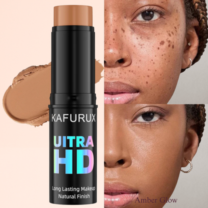 KAFURUX High‑Coverage Stick Foundation – Smooth Plumper Concealer for Spots Acne Dark Circles in 9 Color Variants