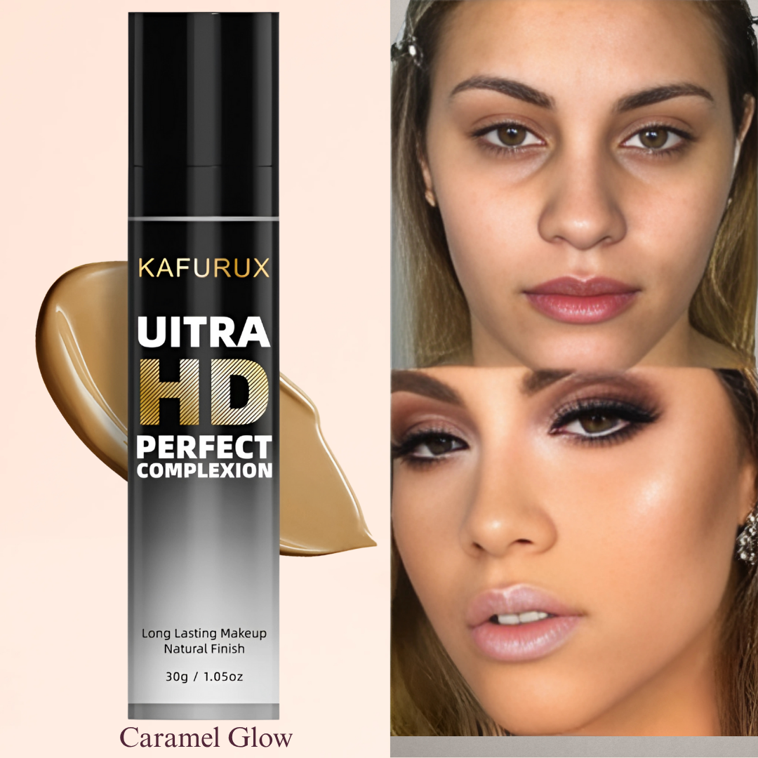 KAFURUX Oil Control Foundation Cream – Waterproof Full Coverage BB Matte Liquid Concealer in 8 Natural Skin Tone Shades