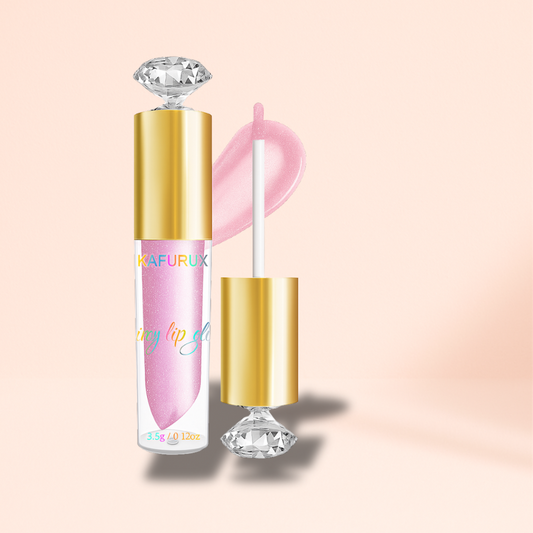 KAFURUX 1pc Diamond Shimmer Glitter Lip Gloss – Moisturizing Liquid Lip Gloss in 9 Pearl and Glitter Shades