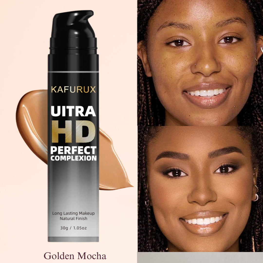 KAFURUX Oil Control Foundation Cream – Waterproof Full Coverage BB Matte Liquid Concealer in 8 Natural Skin Tone Shades