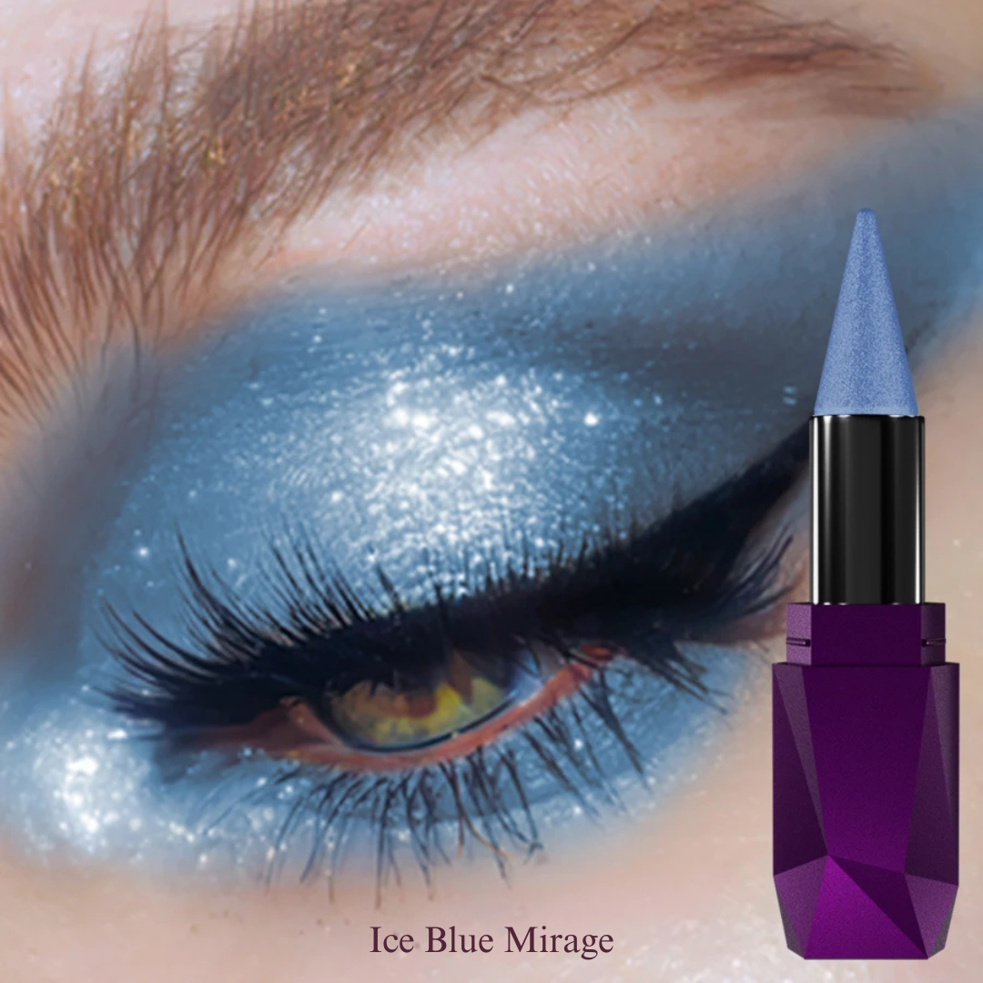 KAFURUX Pearl & Glitter Eyeshadow Stick – Waterproof Matte Long‑Lasting Eye Shadow in 25 Pearl Shades (1 pc) - KAFURUX