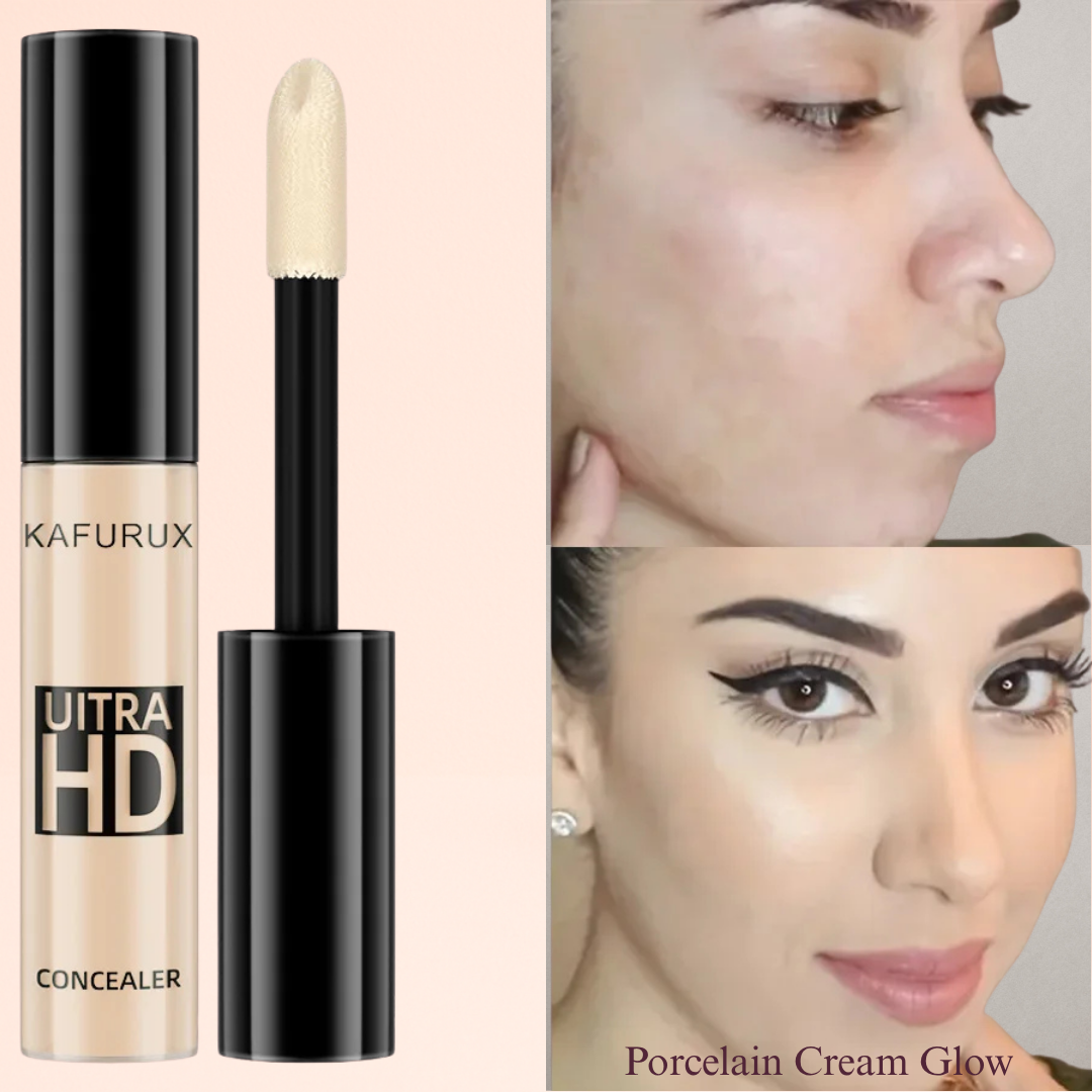 KAFURUX Matte High‑Coverage Liquid Concealer 1pc – Waterproof Oil‑Control Moisturizing Foundation (5 Shade Variants)