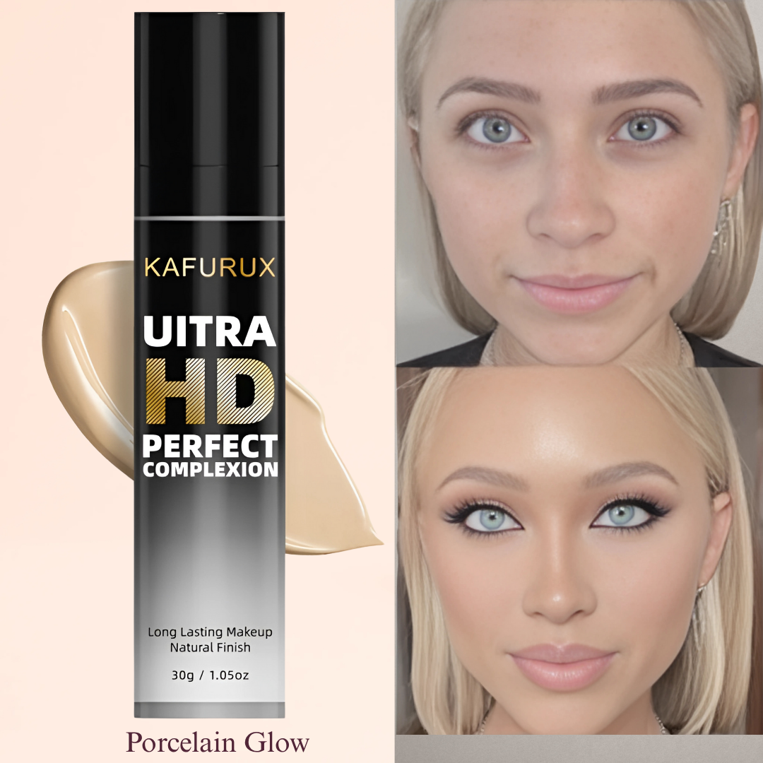 KAFURUX Oil Control Foundation Cream – Waterproof Full Coverage BB Matte Liquid Concealer in 8 Natural Skin Tone Shades