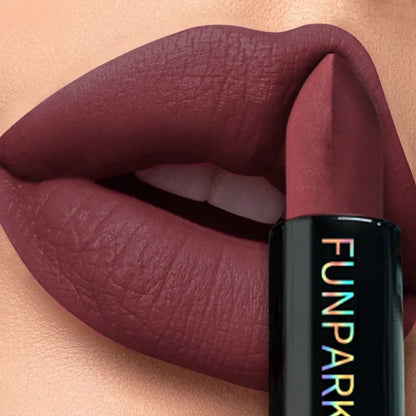 25-Color Matte Lipstick Waterproof Long Lasting  Velvet Finish Lip Tint Smooth Matte Lip Color Smudge-proof Lip Liner Lip Makeup