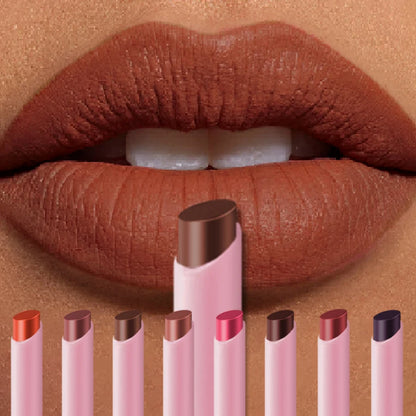 1pc KAFURUX Waterproof Matte Lip Liner Pencil – Long Lasting Nude & Brown Shades for Defined Lips (15 Color Variants)