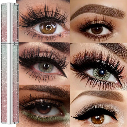 KAFURUX 4D Waterproof Lengthening Mascara – Black Fiber Lash Extension for Thick Curled Long‑Lasting Lashes