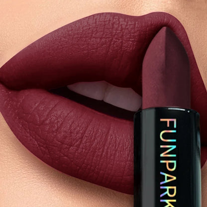 25-Color Matte Lipstick Waterproof Long Lasting  Velvet Finish Lip Tint Smooth Matte Lip Color Smudge-proof Lip Liner Lip Makeup